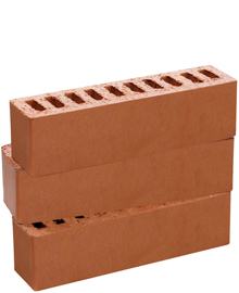 Уцененный декоративный фасонный 0,54НФ красный